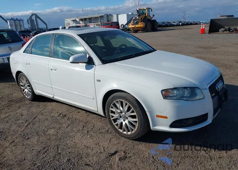 2008 Audi A4 2.0T/2.0T Special Edition from USA, damaged, VIN WAUDF78E88A158646